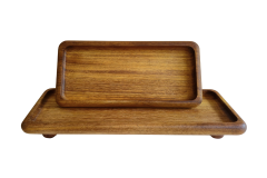 Taht Sunum Takımı - Doğal Masif Ahşap