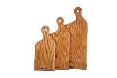 Liva Kesme Tahtası Seti - Doğal Masif Ahşap