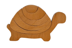 Tosbik Denge Oyuncağı - Doğal Masif Ahşap