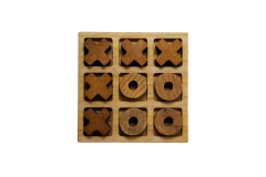 XoX Oyunu - Doğal Masif Ahşap