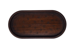 Kişiselleştirilebilir Çok Amaçlı Tepsi - Doğal Masif Ahşap